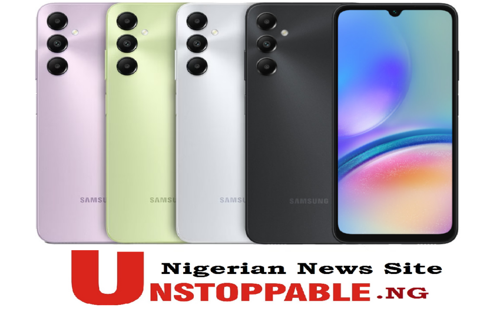 Samsung Galaxy A05 in Nigeria Features