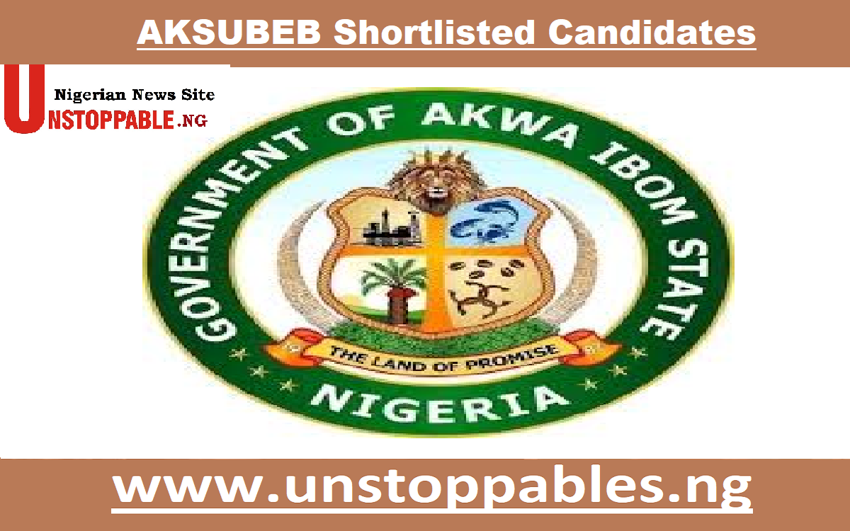 AKSUBEB Shortlisted Candidates