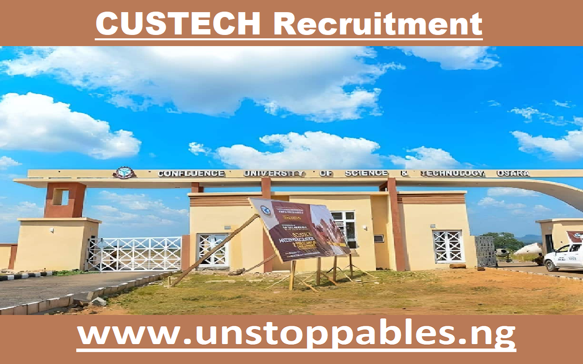 CUSTECH Recruitment