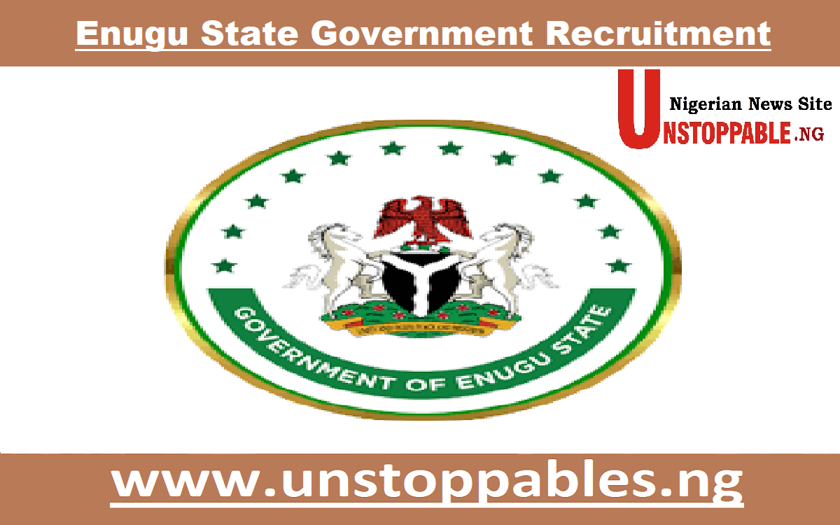 Enugu State Government Recruitment