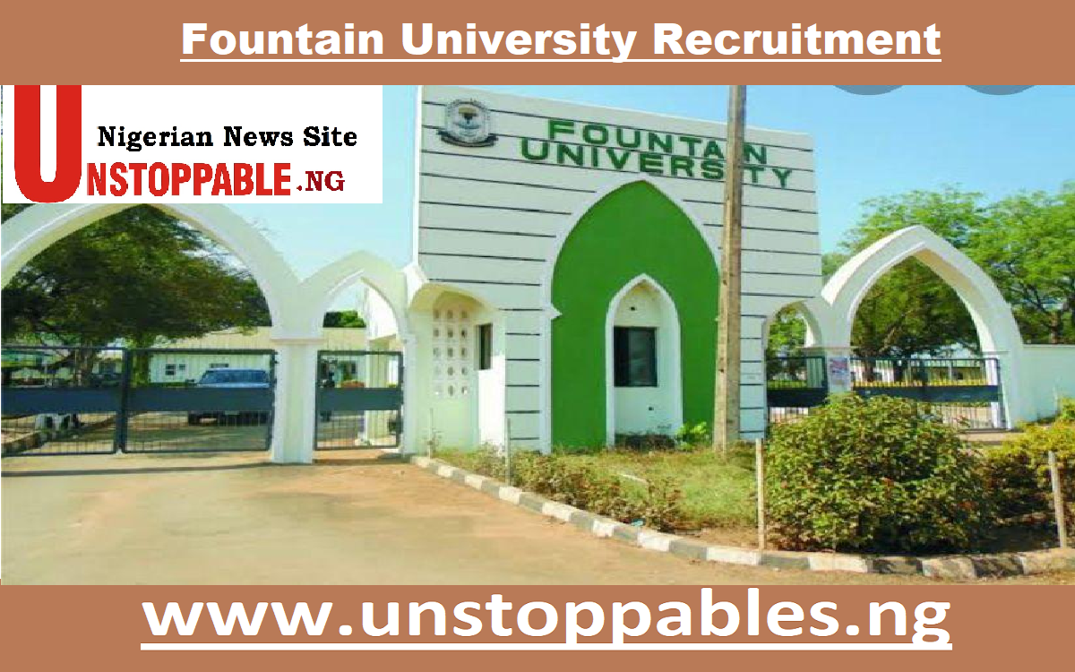 Fountain University Recruitment