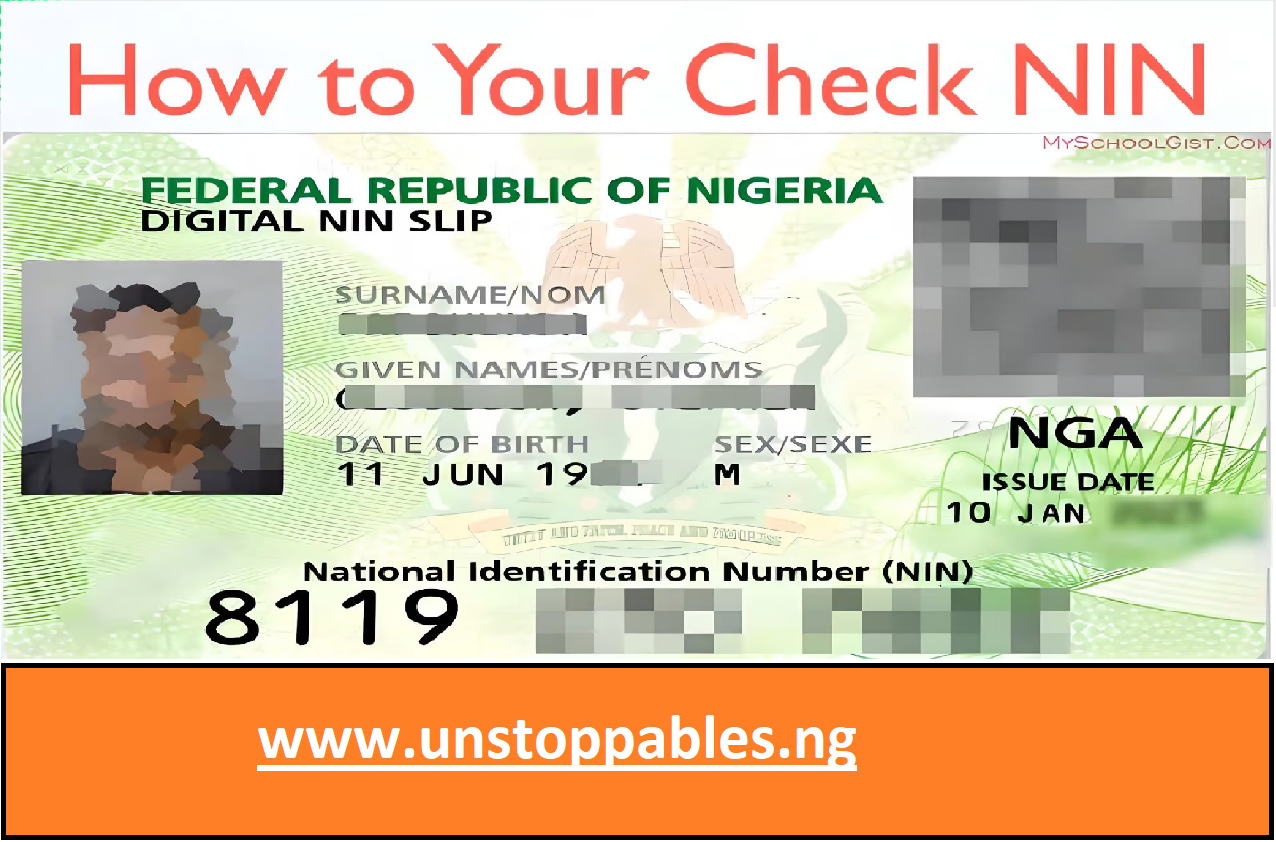 How to Check NIN Number