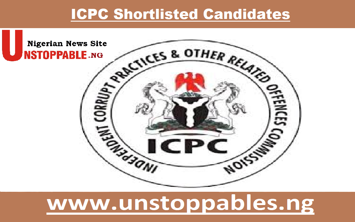 ICPC Shortlisted Candidates