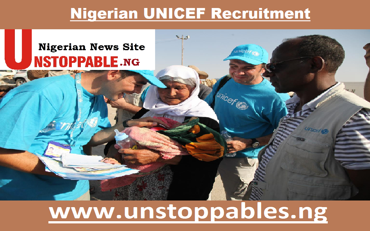 Nigerian UNICEF Recruitment