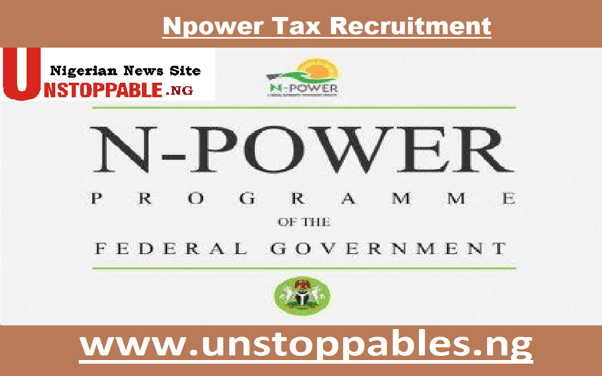 Npower Tax Recruitment