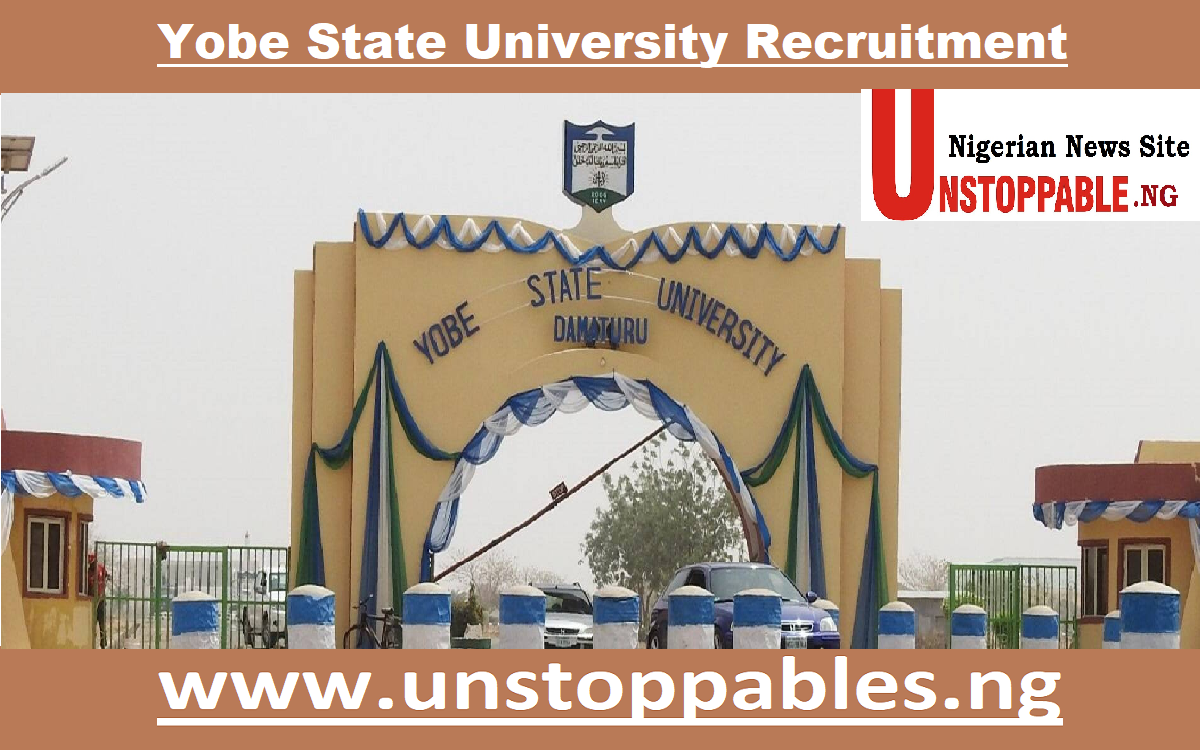 Yobe State University Recruitment