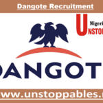 Dangote Recruitment